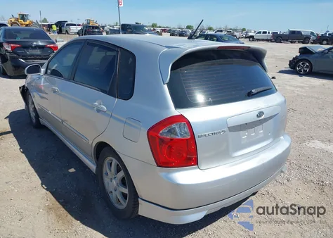 2006 Kia Spectra5 from USA, damaged, VIN KNAFE161665348430